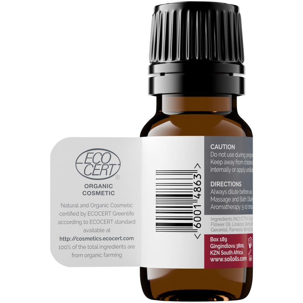 Organic Ylang Ylang Essential Oil (Cananga Odorata) 10ml