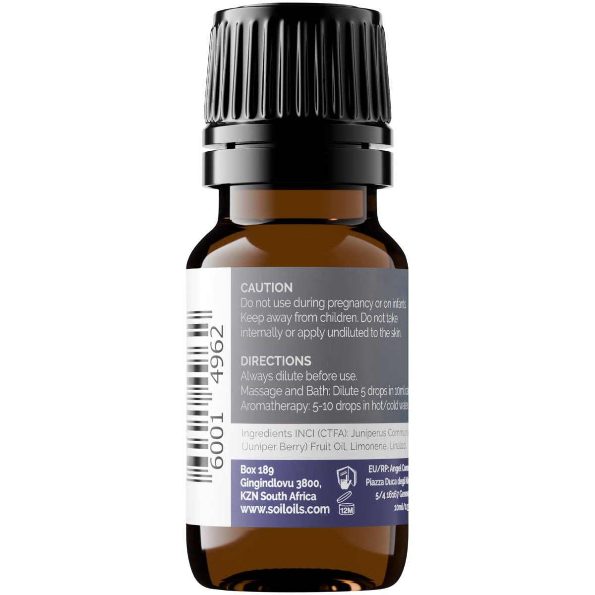 Organic Juniper Essential Oil (Juniperis Communis) 10ml