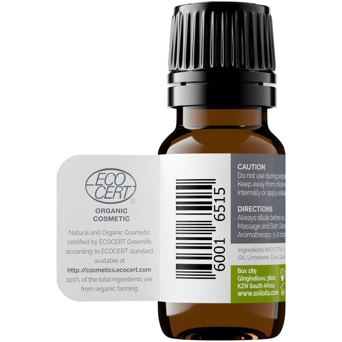 Organic Lime Essential Oil (Citrus Aurantifolia) 10ml