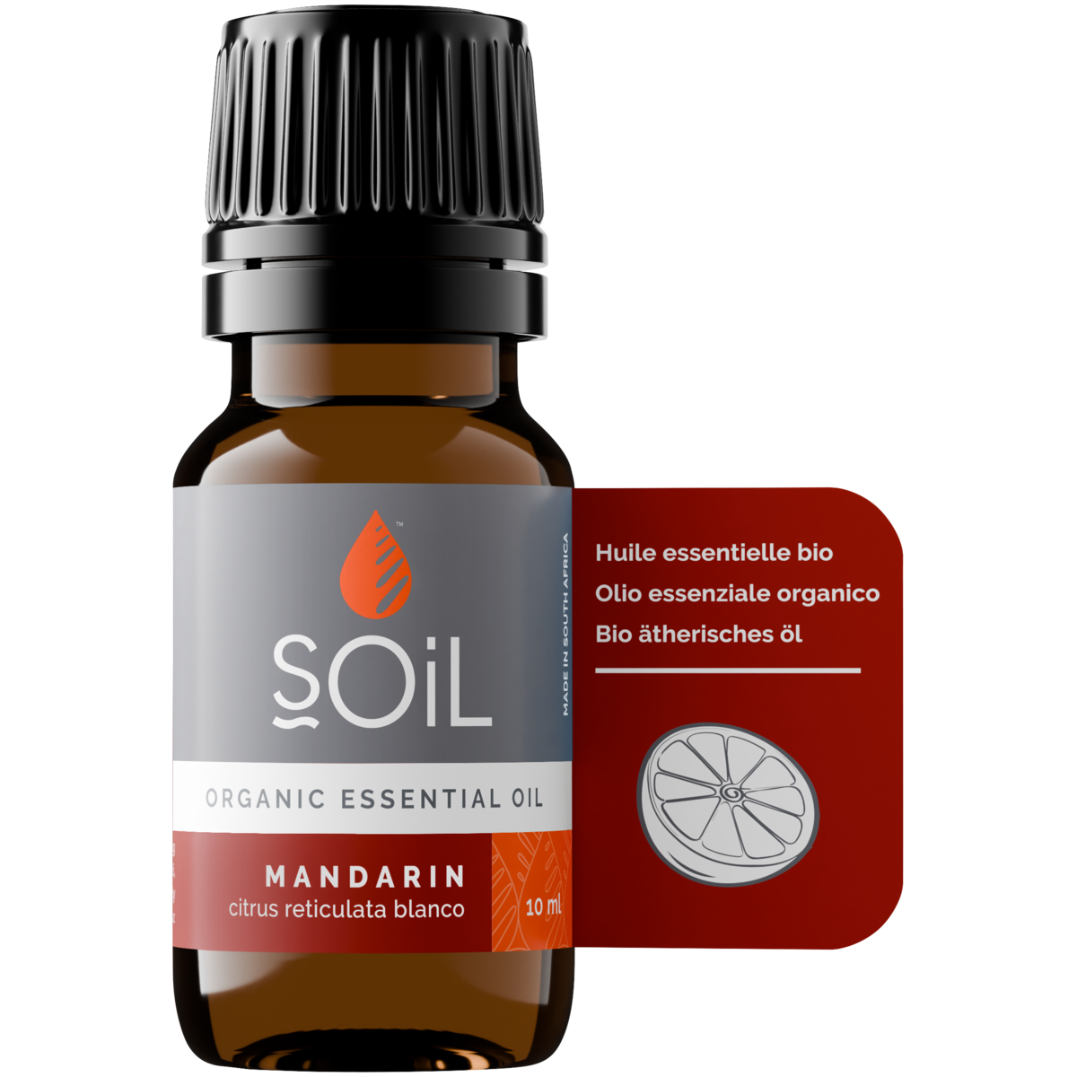 Organic Mandarin Essential Oil (Citrus Reticulata Blanco) 10ml