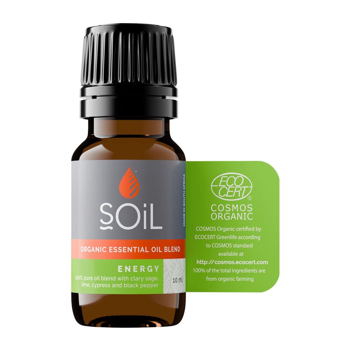 Energy - Organic Essential Oil Blend 10ml