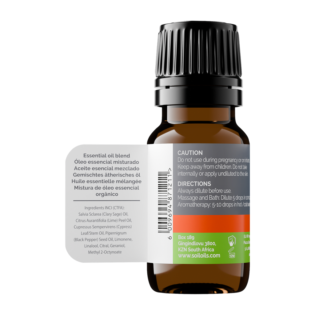 Energy - Organic Essential Oil Blend 10ml