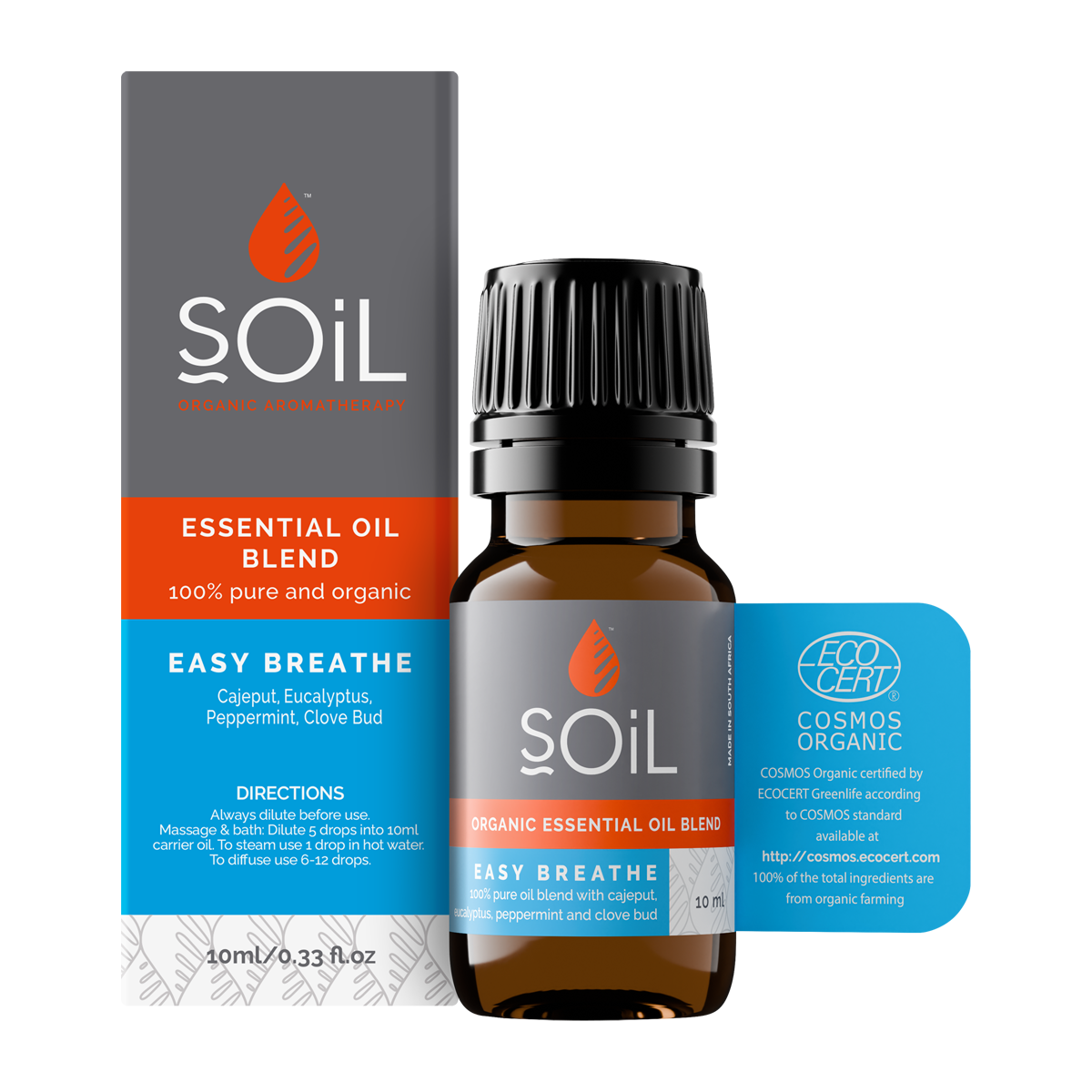 Easy Breathe - Organic Essential Oil Blend 10ml