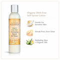 Organic DHA-Free Self Tanner – Natural Sun-Kissed Glow for Sensitive Skin