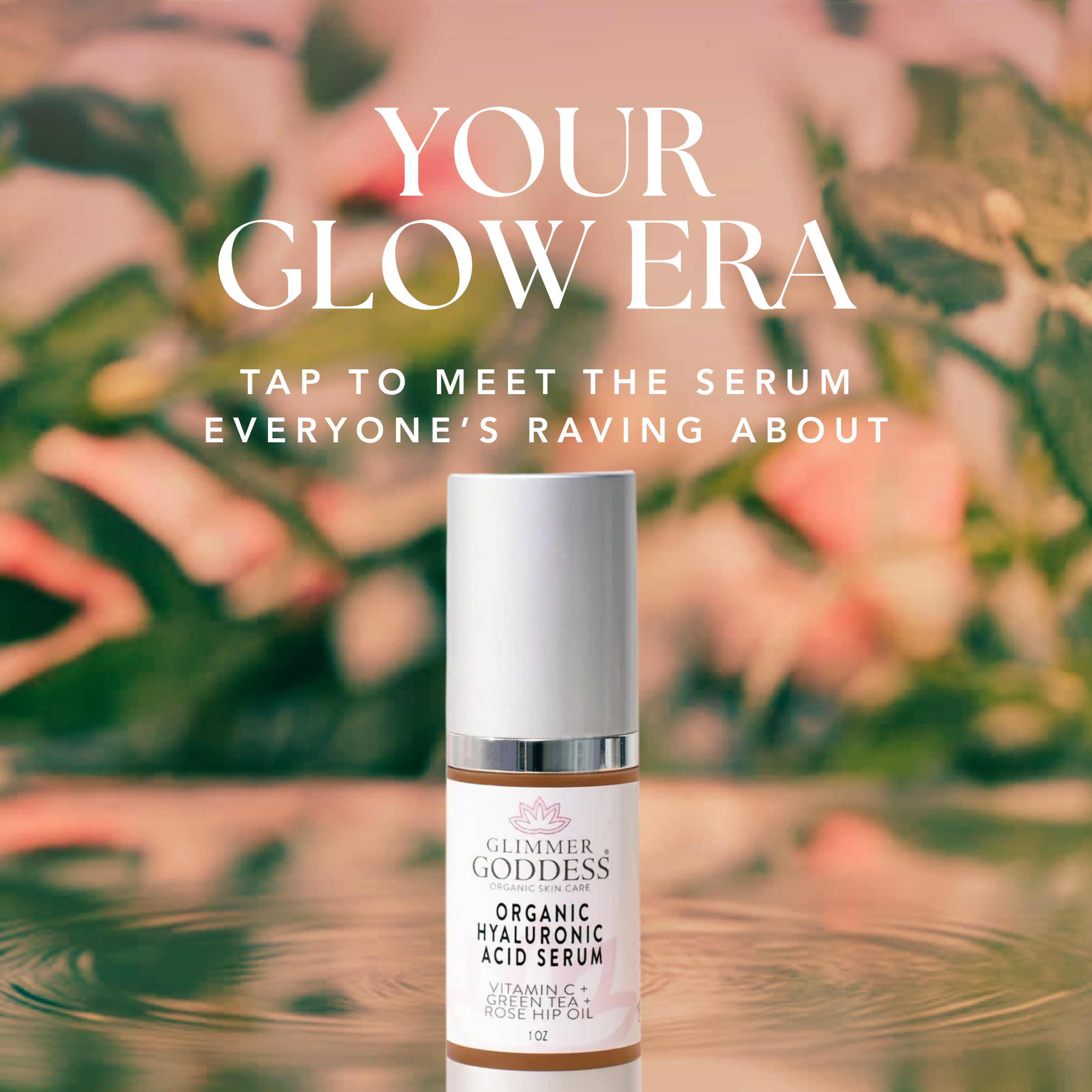 Organic Hyaluronic Acid Serum – Plumping Hydration
