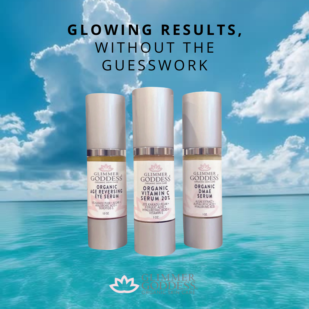 Organic Anti-Aging Trio – Vitamin C & Firming Serums