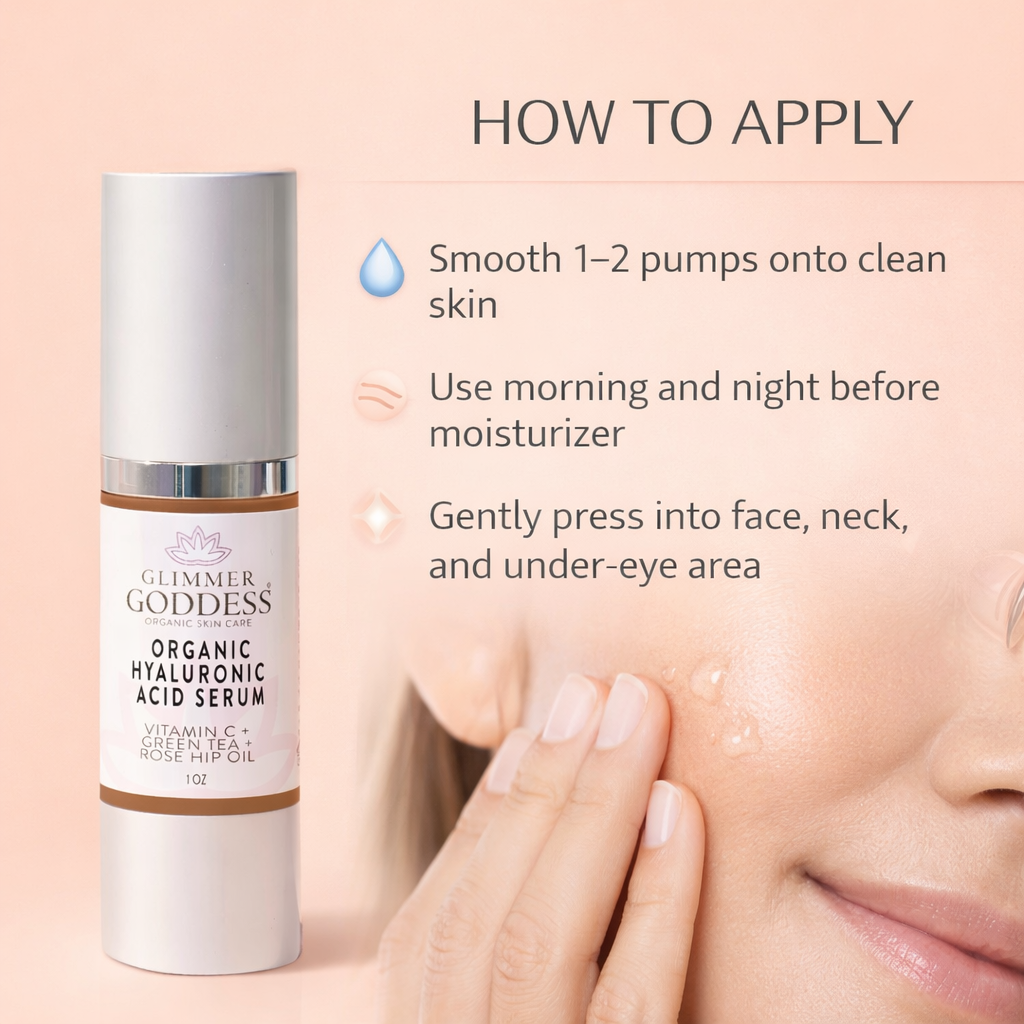 Organic Hyaluronic Acid Serum – Plumping Hydration