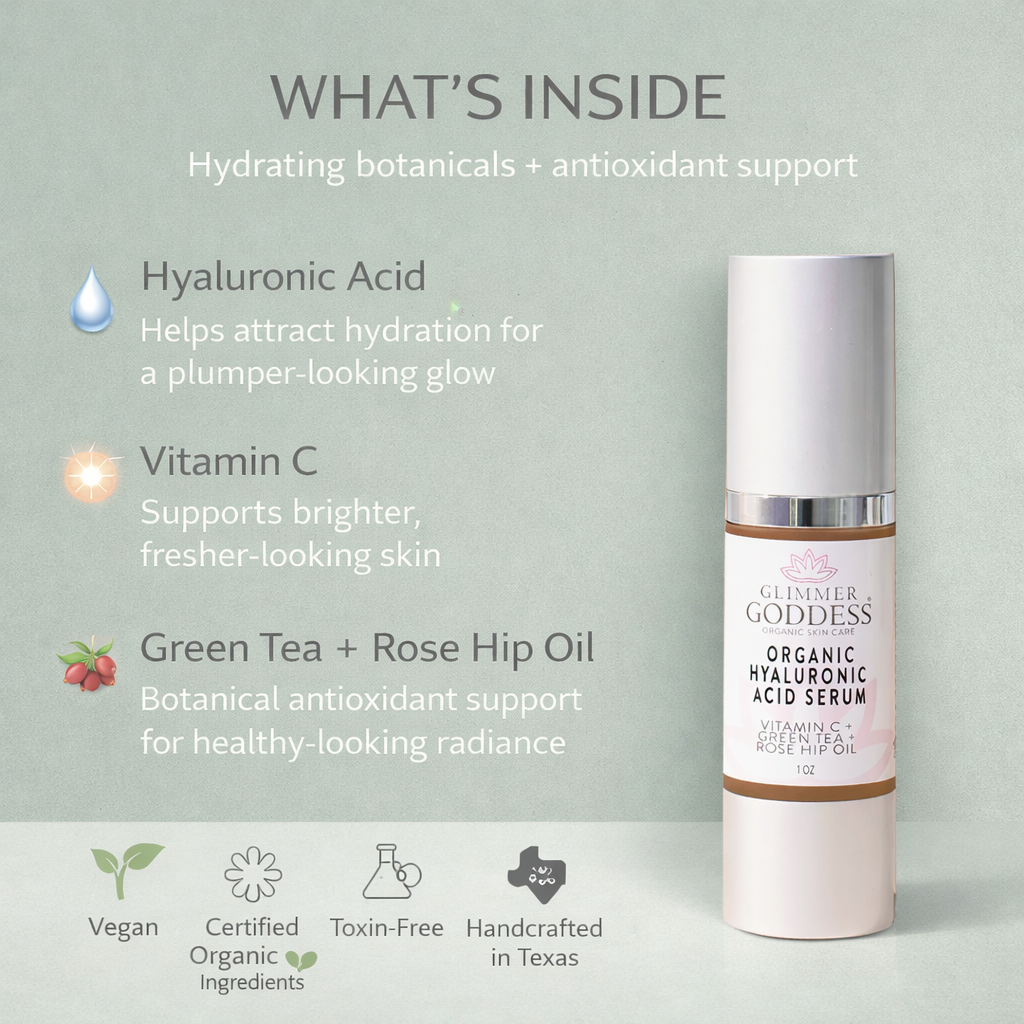 Organic Hyaluronic Acid Serum – Plumping Hydration