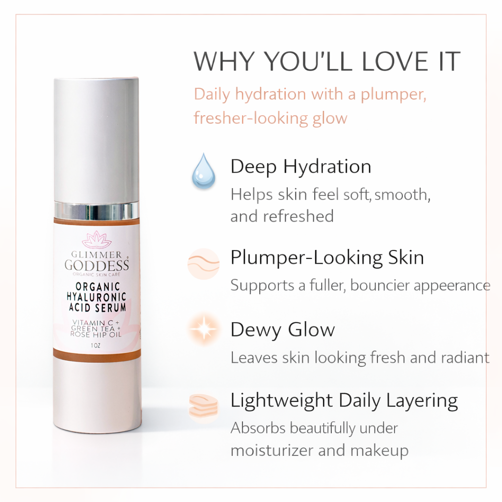 Organic Hyaluronic Acid Serum – Plumping Hydration