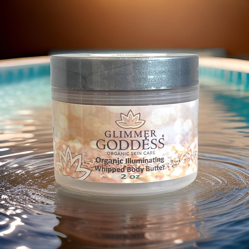 Organic Shimmering Body Butter 2 oz – Travel Size